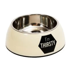 51 Degrees North Enkele Voerbak -Dierenwinkel 51 degrees north enkele voerbak gebroken wit l 86035 0500 none