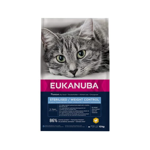 Eukanuba Cat Sterilised - Weight Control 4 Eukanuba Cat Sterilised - Weight Control - Afbeelding 2