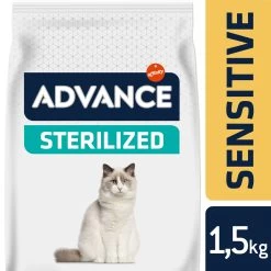 Affinity Advance Sterilized Salmon Sensitive - Kat -Dierenwinkel affinity advance sterilized salmon sensitive kat 178276 1500 none