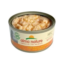 Almo Nature Kitten - HFC 70 - Kattenvoer - Blik - Kip -Dierenwinkel almo nature classic hfc kitten food 2