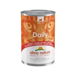 Almo Nature Daily Menu Kattenvoer - Blik - Rund -Dierenwinkel almo nature cat daily menu 400g 154798 2000 none 1