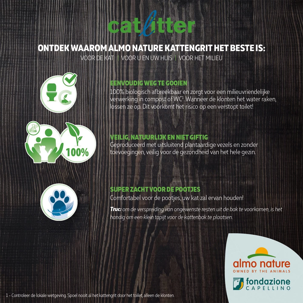 Almo Nature Kattenbakvulling 9 Almo Nature Kattenbakvulling - Afbeelding 7