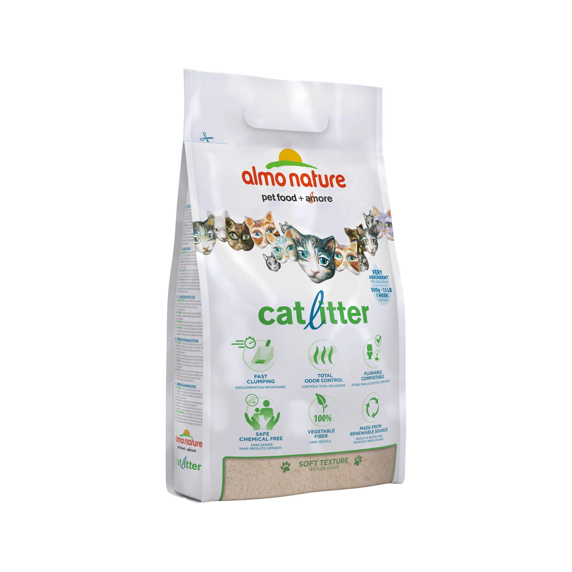 Almo Nature Kattenbakvulling 6 Almo Nature Kattenbakvulling - Afbeelding 4