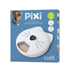 Catit PIXI Smart 6-meal Feeder -Dierenwinkel catit pixi smart 6 meal feeder 217203 1000 none