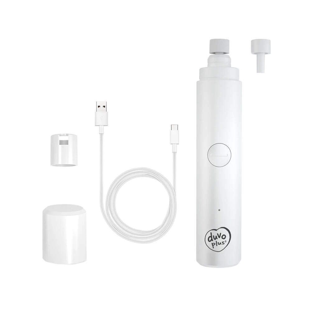 Duvoplus Elektrische Nagelvijl Wit 6 Duvoplus Elektrische Nagelvijl Wit - Afbeelding 4