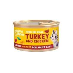 Edgard & Cooper Cat Chunks In Sauce -Dierenwinkel edgard cooper free run turkey and chicken chunks in sauce 85 g 130192 2000 none