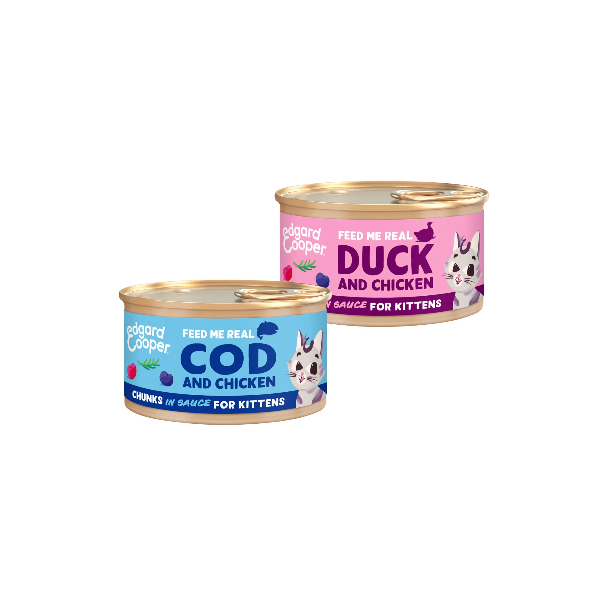 Edgard & Cooper Kitten Chunks In Sauce 4 Edgard & Cooper Kitten Chunks In Sauce - Afbeelding 2