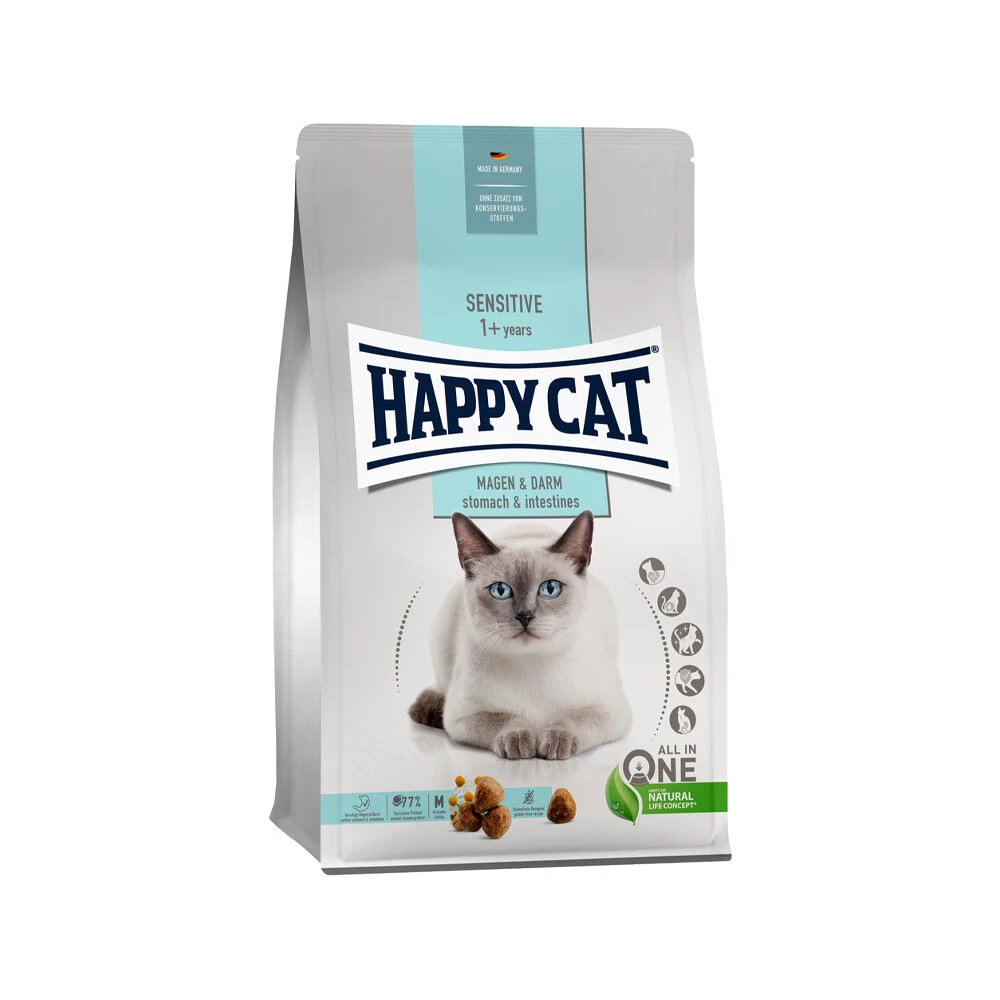 Happy Cat Sensitive Maag & Darmen Kattenvoer 5 Happy Cat Sensitive Maag & Darmen Kattenvoer - Afbeelding 3