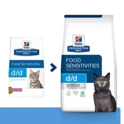 Hill's D/d Food Sensitivities - Prescription Diet - Feline -Dierenwinkel hills dd food sensitivities prescription diet feline 191260 0500 none