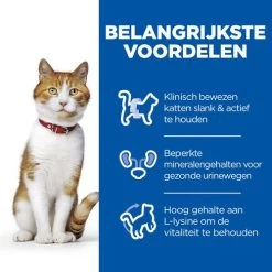 Hill's Science Plan Sterilised Adult Kattenvoer -Dierenwinkel hills science plan feline adult sterilised chicken 218804 0500 none