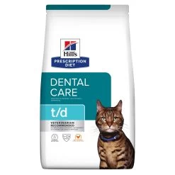 Hill's T/d Dental Care - Prescription Diet - Feline -Dierenwinkel hills td dental care prescription diet feline 218035 2000 none