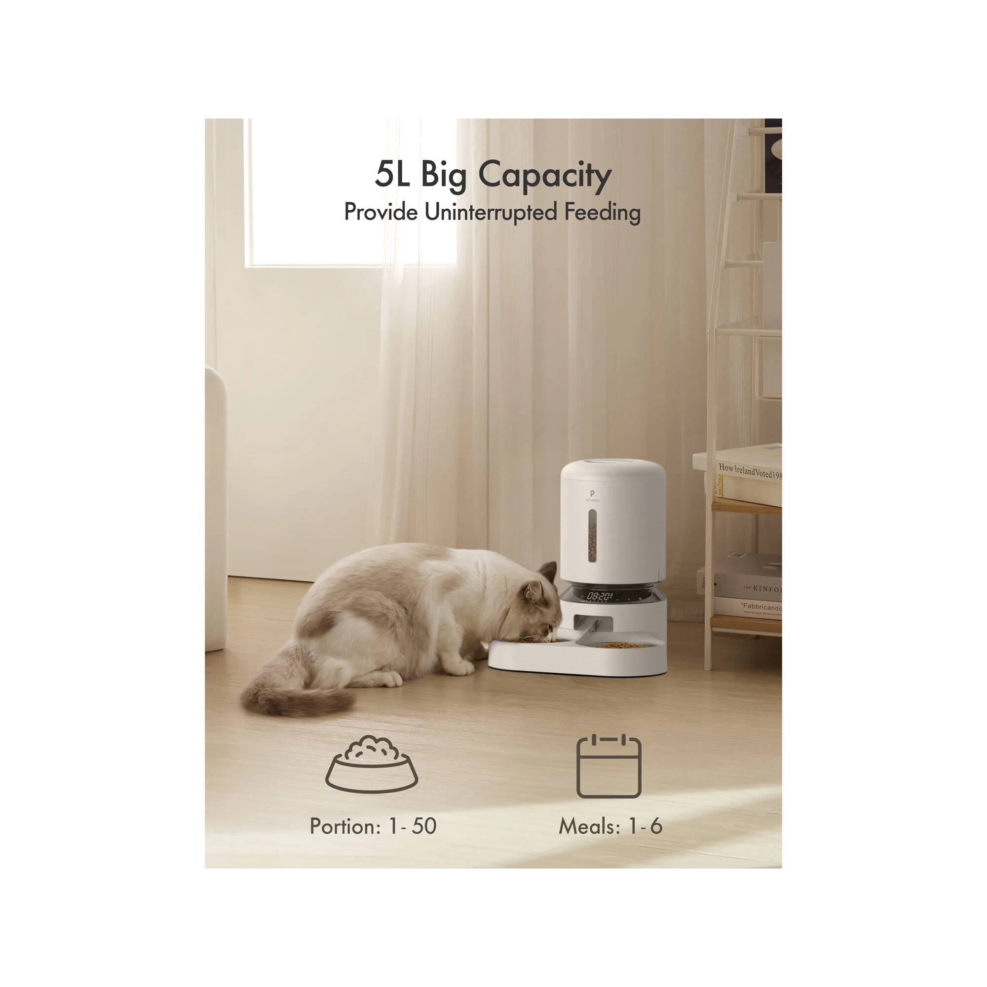 Petlibro Granary Dual Food Tray 9 Petlibro Granary Dual Food Tray - Afbeelding 7