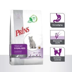 Prins VitalCare Cat Sterilised -Dierenwinkel prins vitalcare cat sterilised 172462 1500 none