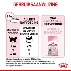 Royal Canin Mother & Babycat Mousse - Kattenvoer -Dierenwinkel royal canin mother babycat mousse kattenvoer 207062 2000 none