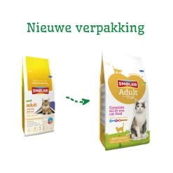 Smølke Kat Adult Vis & Rijst 10 Smølke Kat Adult Vis & Rijst -Dierenwinkel smlke kat adult vis rijst 205352 0500 none