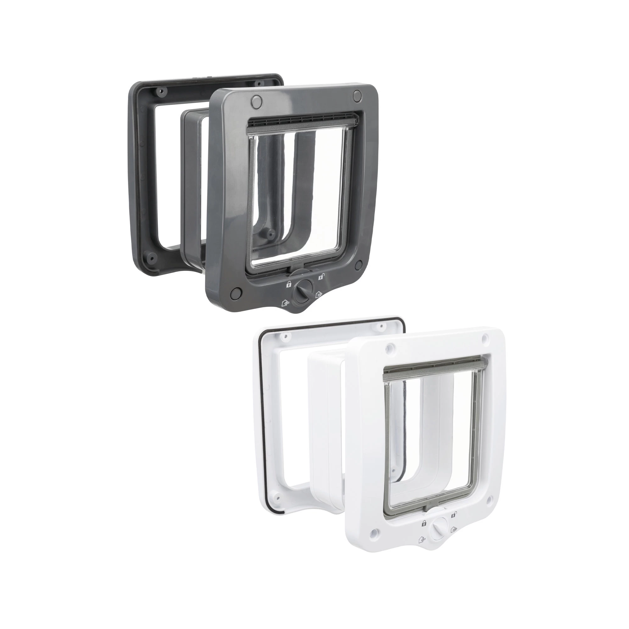 Trixie 4-weg Kattenluik Met Tunnel 19 Trixie 4-weg Kattenluik Met Tunnel - Afbeelding 17