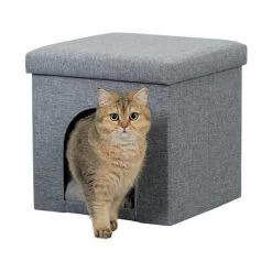 Trixie Cuddly Cave Kattenpoef Alois -Dierenwinkel trixie cuddly cave kattenpoef alois 97265 0500 none
