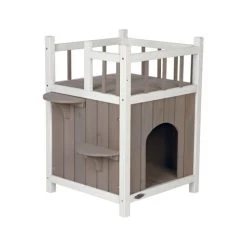Trixie Natura Kattenhuis Met Balkon -Dierenwinkel trixie natura kattenhuis met balkon 93535 0500 none